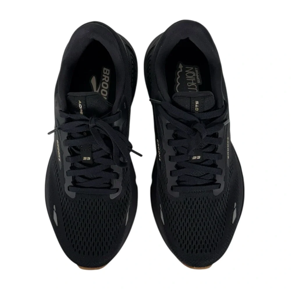Brooks Adrenaline GTS 23 Womens Size 8.5 D Black Shoes Running 1203811D056 EUC